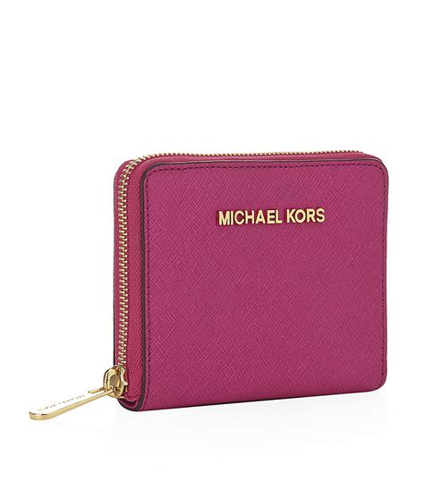 michael kors denim wallet|Michael Kors small pink wallet.